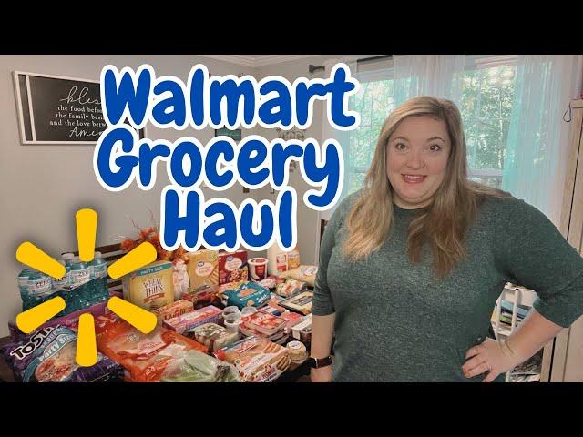 WALMART GROCERY HAUL with prices 