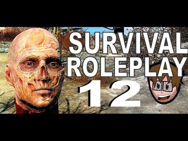 Fallout 4 Roleplay Survival Child of Atom Ghoul Build: Cannibal Perk & Dark Cravings Ep 12