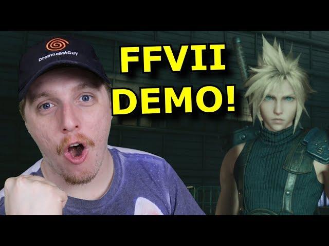 I PLAYED the Final Fantasy VII Remake Demo!! - Gameplay Impressions