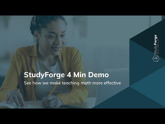 StudyForge 4 Min Virtual Demo
