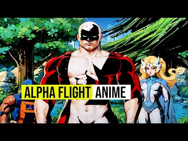 Alpha Flight Anime - All Powers Breakdown