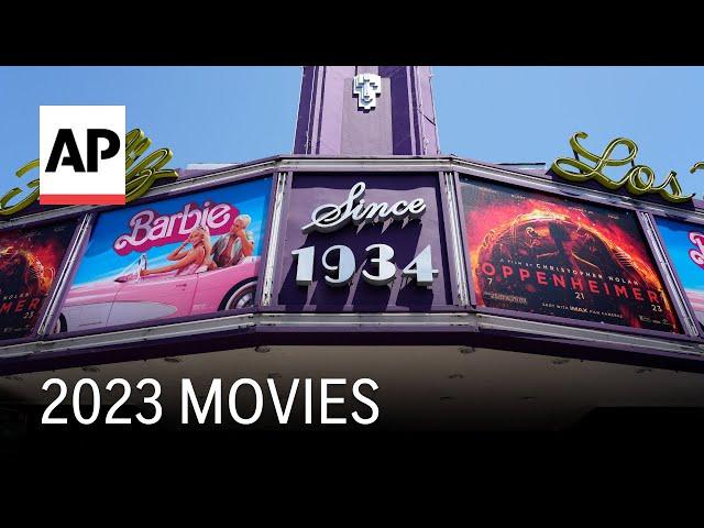 A look back at the year in movies: Barbie, Oppenheimer, more