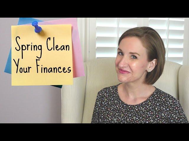 5 WAYS TO SPRING CLEAN YOUR FINANCES (Money Article Monday) | Frugal Living | JENNIFER COOK