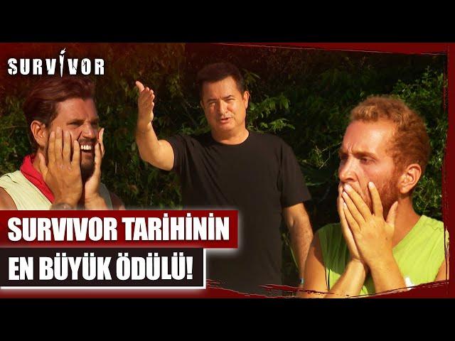 Acun Ilıcalı, Survivor Tarihinin En Büyük Ödülünü Açıkladı! | Survivor 96. Bölüm