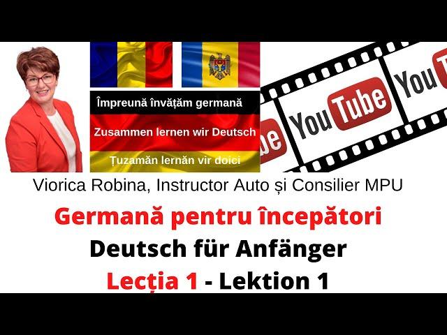 Lectia 1 Germana incepatori Deutsch für Anfänger