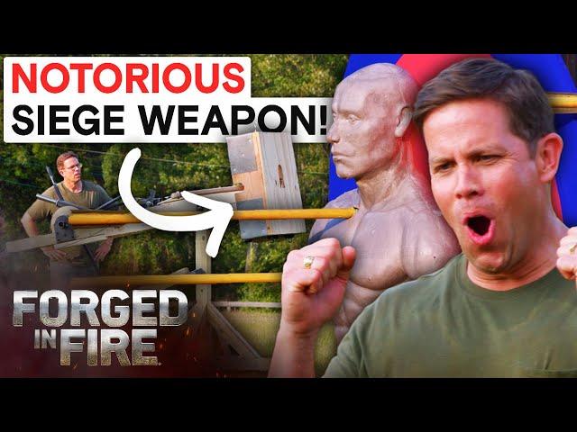 Brutal Ballista HURLS Stones & Spears | Forged in Fire (Season 10)