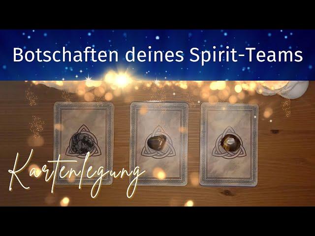 Dein Spirit-Team hat eine wichtige Botschaft! | Kartenlegen | Auswahlorakel | Orakel | Spiritguides