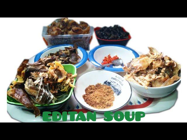 How to cook yummy and delicious Editan soup