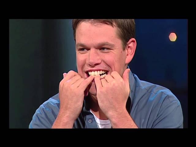 Matt Damon steals Rove's Logie | Interview (2002) | ROVE