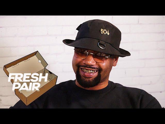 Juvenile Prices His New Custom Kicks At $70K, Trades Lil Wayne, Slim & Hot Boyz Stories | FRESH PAIR