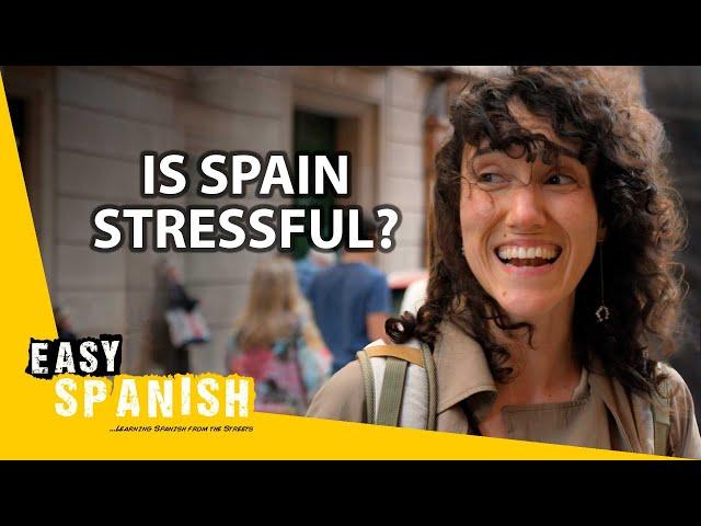 How Do You Deal With Stress? | Easy Spanish 318