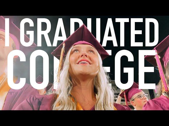 i graduated college