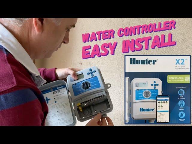 Installing and Basic Setup of Hunter X2 Irrigation Controller