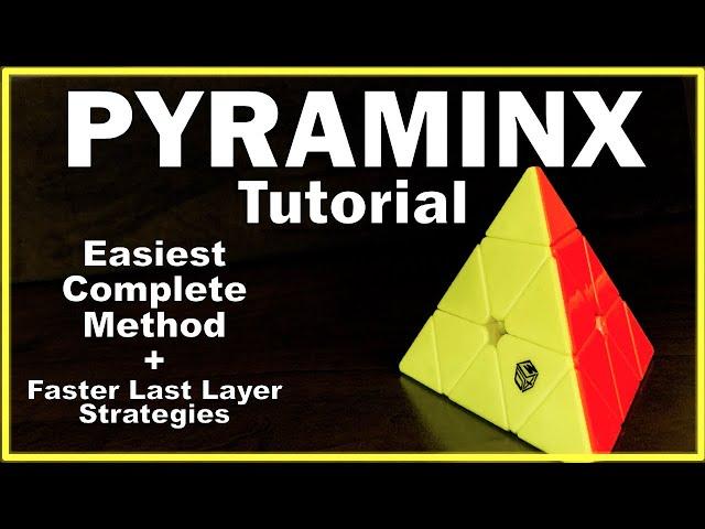 How to Solve a Pyraminx | Easy Beginner's Method + Intermediate Method Tutorial