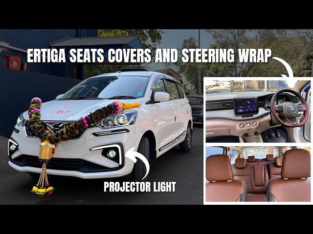 NAVI MUMBAI'S Best Ertiga Interior and Exterior Modification | Seat Cover & More Check This Out!