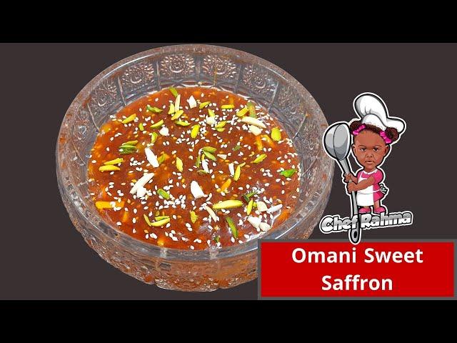 Homemade | Omani sweet saffron