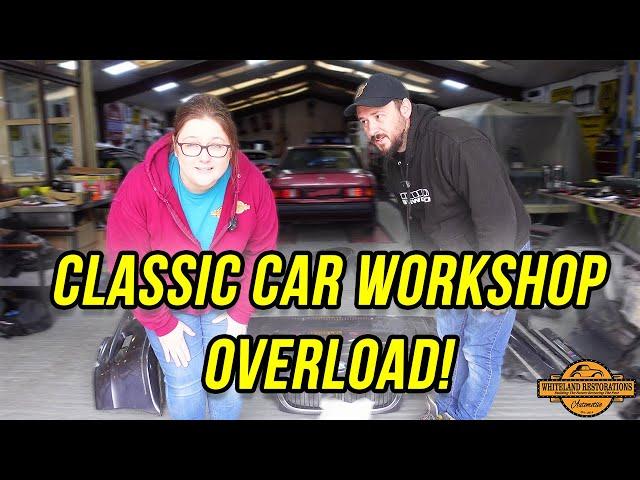 Restoration Madness! Classic Car Workshop in Total Chaos!