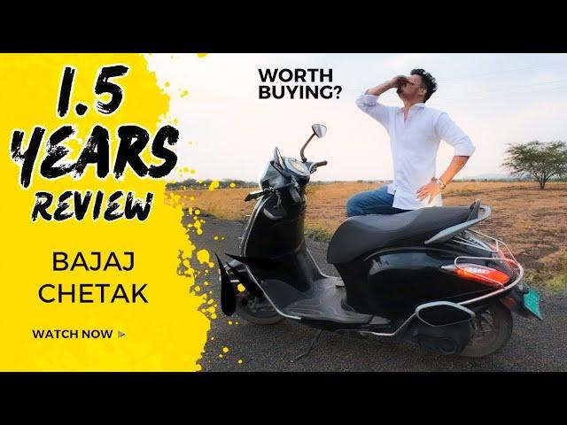 BAJAJ Chetak After 1.5 Years Review || Worth Buying? #bajaj #electric