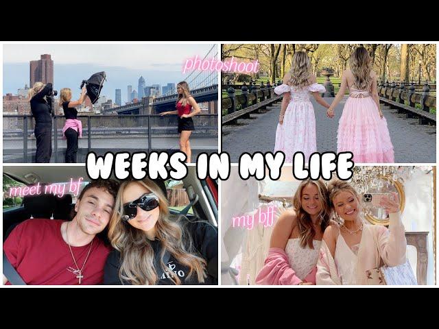 Weeks In My Life! | Visiting Lauren In NYC, Photoshoot + Family Weekend w My Boyfriend