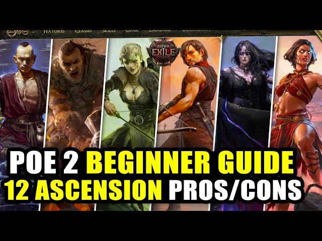 All 12 Ascendancy Classes In Path of Exile 2 | POE 2 Beginner Guide