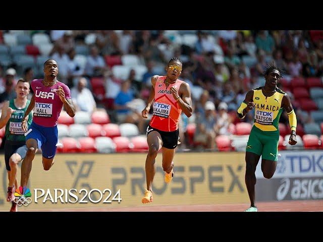 Strong performances from Jamaica, USA, Japan round out men's 400m heat | NBC Sports