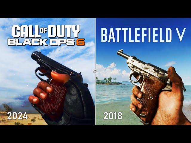 Call of Duty: Black Ops 6 vs Battlefield 5 | Physics and Details Comparison