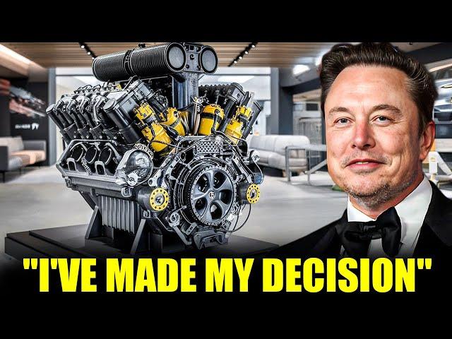 Elon Musk: "I Show You This New Engine That Will DESTROY The Entire EV Industry!"