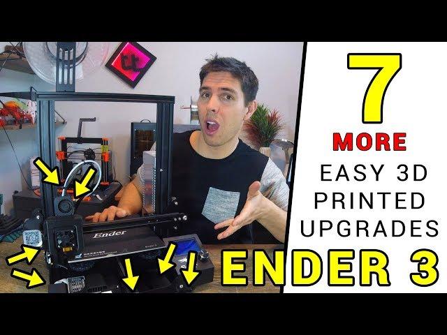 7 more easy 3D printed upgrades for your Ender 3