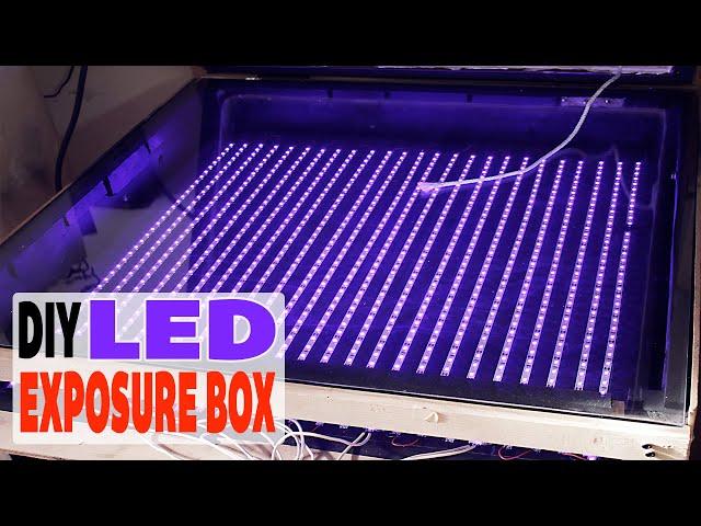 DIY LED Exposure Unit for Screen Printing