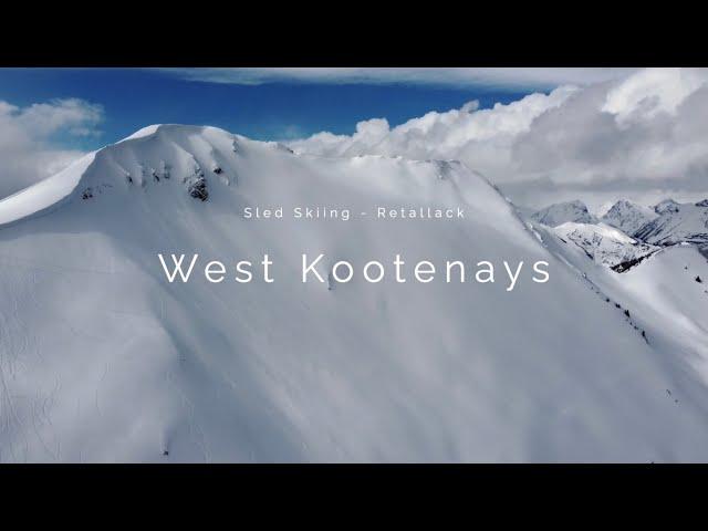 Retallack - West Kootenay - Sled Skiing