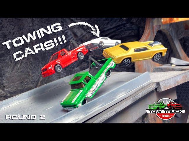 Round 2   Tow Truck Tussle  |  1:64 diecast racing