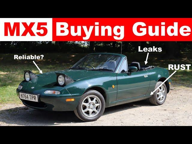 Mazda MX5 Mk1 Buying Guide - Not Cheap For Much Longer?