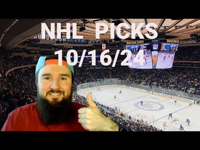 Free NHL Picks Today10/16/24