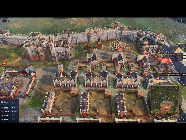 Age Of Empires 4 | Invincible English Army | Can Jeanne d'Arc and Japan Stand?