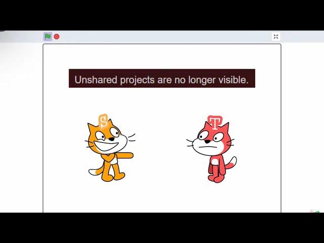 Unshared projects are no longer visible ORIGINAL,