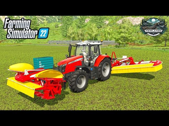 Spring Planting Season, We bought a new Mower! | New Lands | Farming Simulator 22