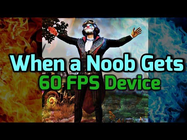 What happens When a noob gets 60 FPS Device - Pubg mobile montage