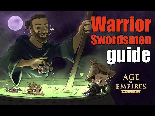 AoEM | Rank 1 Warrior Swordsmen Guide - From early to late game