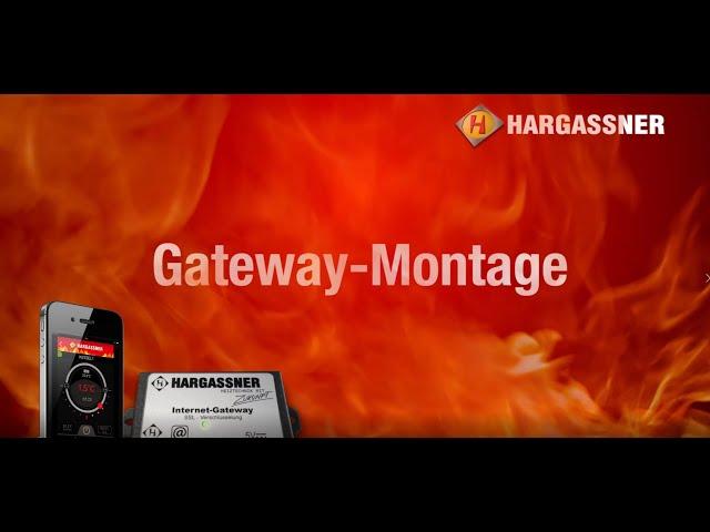 Hargassner Heiztechnologie - Internet Gateway Montage