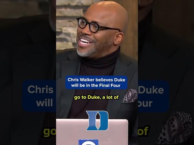 Chris Walker is taking Duke to the Final Four  #shorts