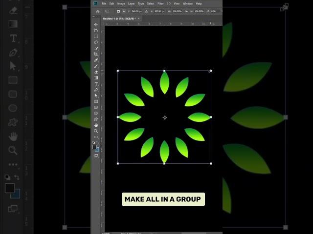 How to make Objects Around A Circle | Adobe Photoshop Tutorial