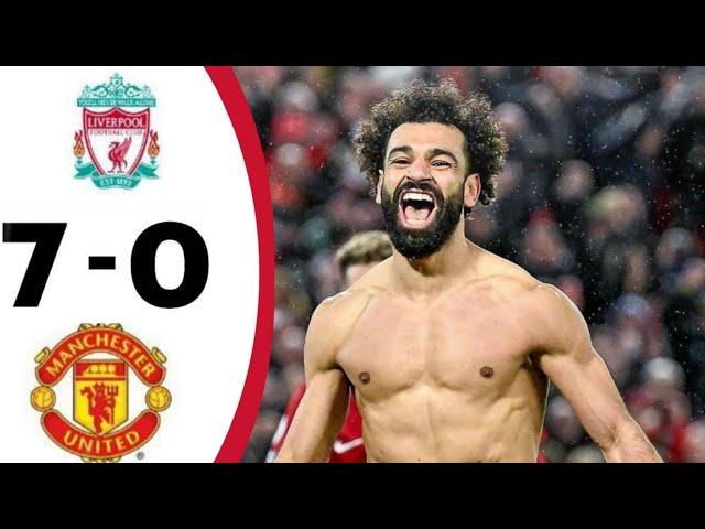 Liverpool vs Manchester United 7-0 Extended Goals & Highlights