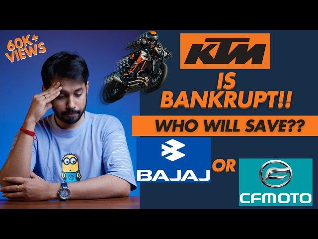 KTM went BANKRUPT!! Big problems for Bajaj & CF Moto| What exactly happened?