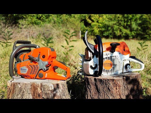 Stihl MS 462 versus Husqvarna 572xp