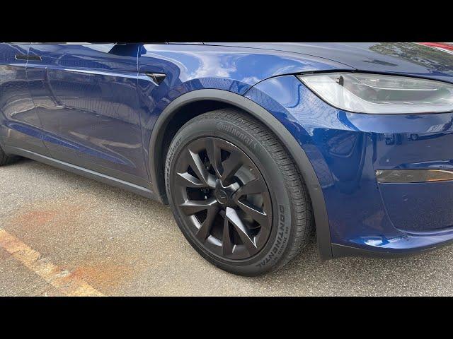 Can you rotate tires on Tesla Model X?