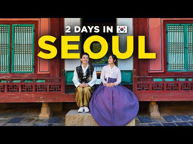 2 DAYS TRAVEL GUIDE IN SEOUL, KOREA  (Local Eats & Unique Things To Do)