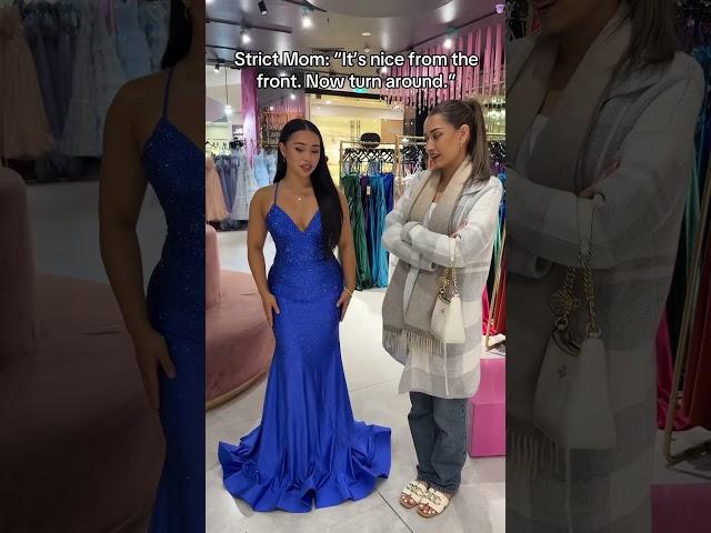 What would you do?  #promdressshopping #prom #dressootd #fashiondress #promdress #dress