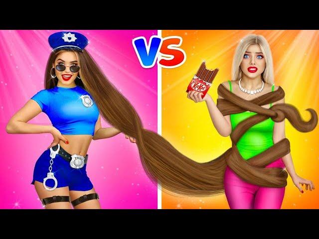 LONG HAIR vs SHORT HAIR Problems | Funny Facts about Types of Girls in Real Life by RATATA BOOM