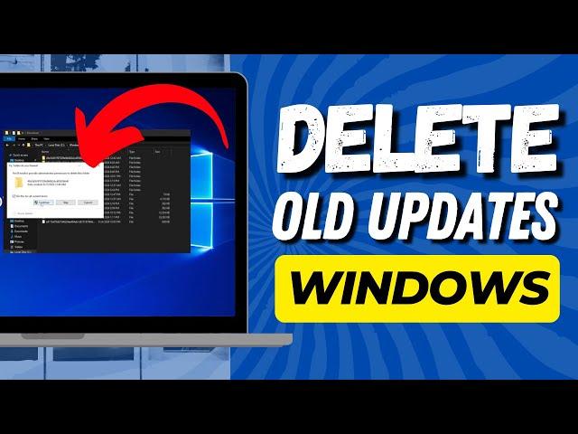 How to Delete Old Windows Update Files in Windows 10/11 | Free Up Space & Boost PC Performance
