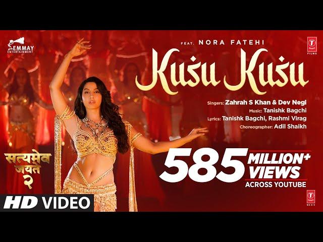 Kusu Kusu Song Ft Nora Fatehi | Satyameva Jayate 2 | John A, Divya K | Tanishk B, Zahrah Khan, Dev N